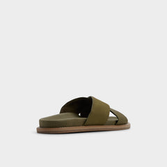 Aldo Marrin in Olive - Slide sandal