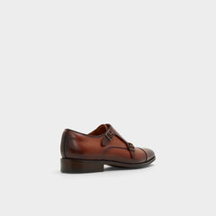 Aldo Axwell Cognac Men's Dress Shoes - Monkstrap loafer