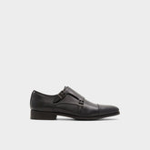 Aldo Axwell Black Men's Dress Shoes - Monkstrap loafer