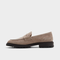 Aldo Aleris Brown Men's Dress Shoes - Loafer, Lug sole
