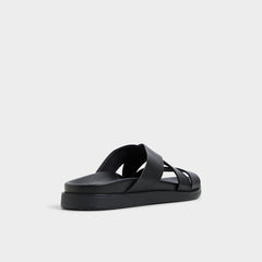 Aldo Kairo Black Men's Sandals & Slides - Slide sandal