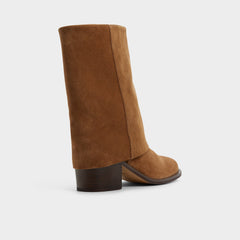 Aldo Nolya in Medium Brown - Ankle boot, Block heel