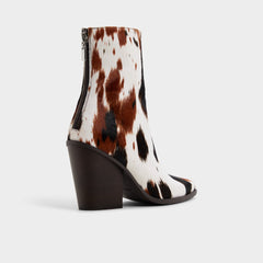Aldo Norelle in Open Brown - Ankle boot, Block heel