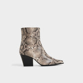 Aldo Shanah in Open Brown - Ankle boot, Block heel