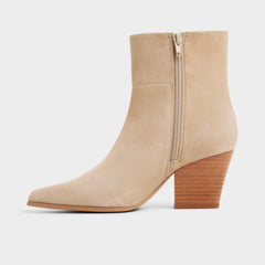 Aldo Shanah in Light Beige - Ankle boot, Block heel
