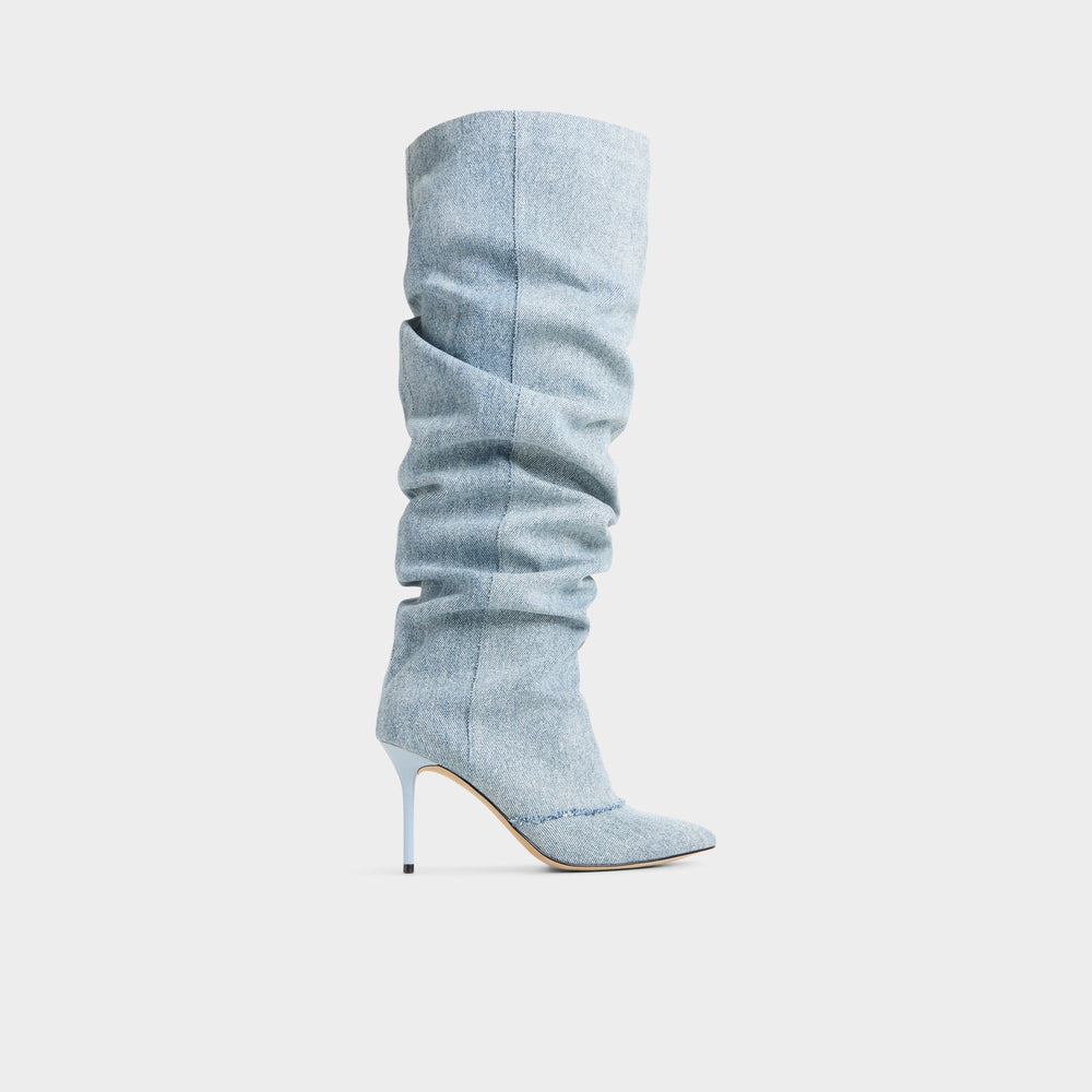 Aldo Daroba in Denim - Over-the-knee boot, Stiletto heel
