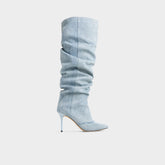 Aldo Daroba in Denim - Over-the-knee boot, Stiletto heel