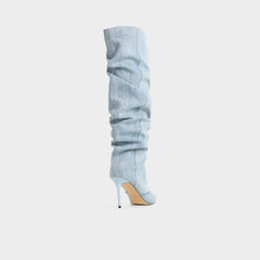 Aldo Daroba in Denim - Over-the-knee boot, Stiletto heel