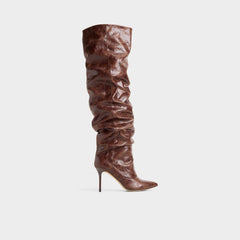 Aldo Daroba in Dark Brown - Over-the-knee boot, Stiletto heel