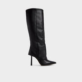 Aldo Lenoria in Black - Knee-high boot, Stiletto heel