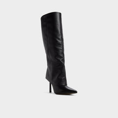 Aldo Lenoria in Black - Knee-high boot, Stiletto heel