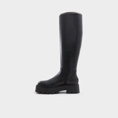 Aldo Carelden Black Women's Tall Boots - Knee-high boot, Lug sole