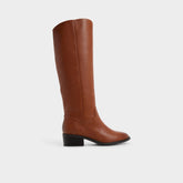 Aldo Kaydienh in Medium Brown - Knee-high boot, Block heel