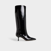 Aldo Selora Black Women's Tall Boots - Knee-high boot, Stiletto heel