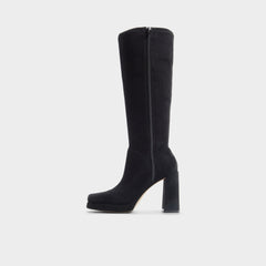 Aldo Gisselle in Black - Knee-high boot, Platform