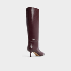Aldo Selora in Burgundy - Knee-high boot, Stiletto heel