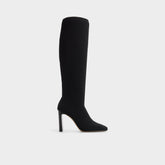 Aldo Lennora in Black - Knee-high boot, Stiletto heel