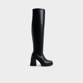 Aldo Maritza in Black - Over-the-knee boot, Platform