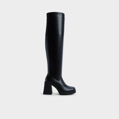 Aldo Maritza in Black - Over-the-knee boot, Platform