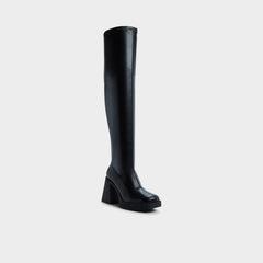 Aldo Maritza in Black - Over-the-knee boot, Platform