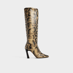 Aldo Vivienna in Brown Multi - Knee-high boot, Block heel