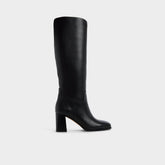 Aldo Elyze in Black - Knee-high boot, Block heel