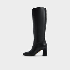 Aldo Elyze in Black - Knee-high boot, Block heel