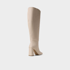 Aldo Helana in Wc Cream - Knee-high boot, Block heel