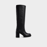 Aldo Juny in Black - Knee-high boot, Platform
