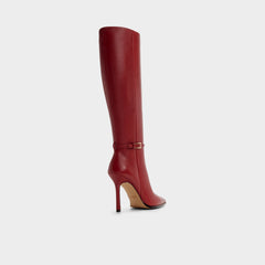 Aldo Maellie in Dark Red - Knee-high boot, Stiletto heel
