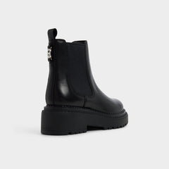 Aldo Bestina in Black - Chelsea boot, Lug sole