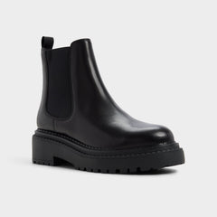 Aldo Bestina in Black - Chelsea boot, Lug sole