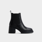 Aldo Anneliese in Black - Chelsea boot, Lug sole