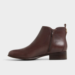 Aldo Verity in Dark Brown - Chelsea boot, Block heel