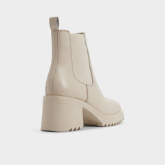 Aldo Anneliese in Other White - Chelsea boot, Lug sole