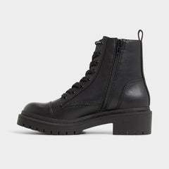 Aldo Goer Black Women's Casual boots - Combat ankle boot, Lug sole