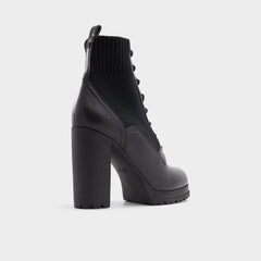Aldo Rebellious Black Women's Combat boots - Combat ankle boot, Lug sole