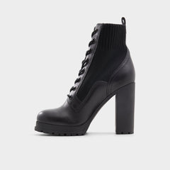 Aldo Rebellious Black Women's Combat boots - Combat ankle boot, Lug sole