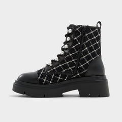 Aldo Marthia in Other Black - Combat ankle boot, Black