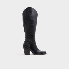 Aldo Nevada-wc Black Women's Western - Western knee-high boot, Black