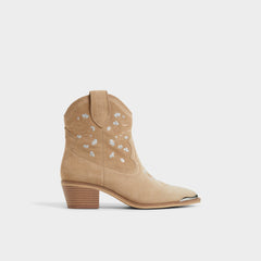 Aldo Valley Beige Women's Western - Western boot