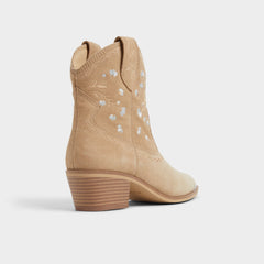 Aldo Valley Beige Women's Western - Western boot