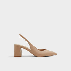 Aldo Uliana Beige Women's Block heels - Slingback heel, Block heel