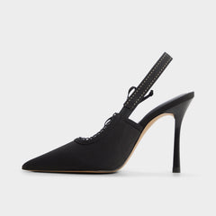 Aldo Hennie in Other Black - Slingback heel, Stiletto heel