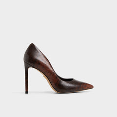 Aldo Stessy2 in 0 Open Brown - Pump, Stiletto heel