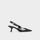 Aldo Nealie in Black 14139075 - Slingback heel, Kitten heel