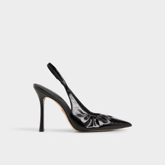 Aldo Mystie Black Women's Slingbacks - Slingback heel, Stiletto heel