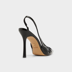 Aldo Mystie Black Women's Slingbacks - Slingback heel, Stiletto heel