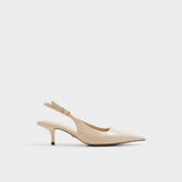 Aldo Josita Medium Beige Women's Kitten heels - Slingback heel, Kitten heel