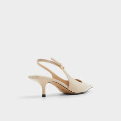 Aldo Josita Medium Beige Women's Kitten heels - Slingback heel, Kitten heel